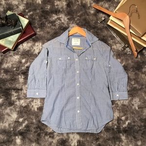 American Eagle, Quarter Sleeve, Button Down